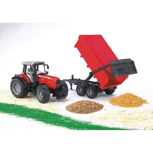 Traktor Ferguson 7480 sa prikolicom Bruder 020453 - Img 2