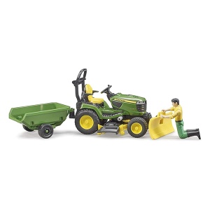 Traktor JD sa prednjim čistačem i prikolicom 621049 - Img 3