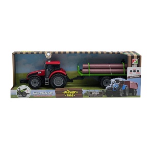 Traktor sa prikolicom za drva 1041145