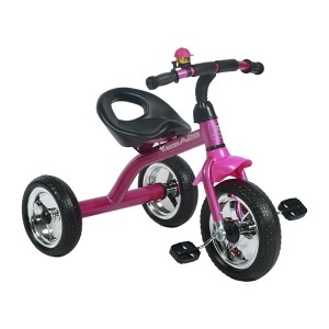 Tricikl A28 roze crni Lorelli 10050120004