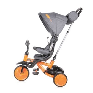 Tricikl Lucky Crew Black n Orange Lorelli 10050610023 - Img 3