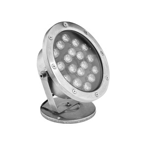 Ugradna Led svetiljka za bazen 18W IP68 RGB sa daljinskim Elmark 98LED018RGB
