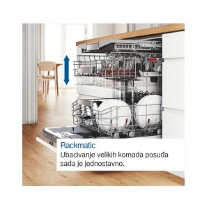 Ugradna mašina za pranje sudova 60cm Serija 4 Bosch SMV4HVX37E - Img 3