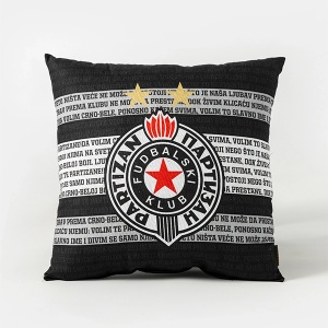 Ukrasni jastuk Partizan Himna 40x40cm