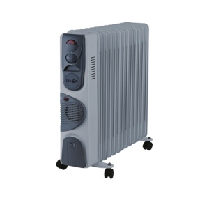 Uljni radijator sa 13 rebara 2500 W + 400 W ventilator Linea LRF13-0578