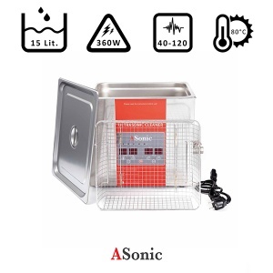Ultrazvučna kada profesionalna 15L ASonic PRO 150MF