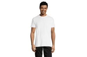 Unisex majica sa kratkim rukavima bela Regent Xl 311.380.00.XL