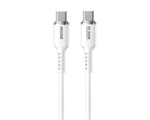 USB-C kabl WeKome WDC-11, 100W, 1,2m, beli