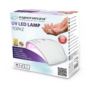 UV LED lampa za nokte Topaz Esperanza EBN006 - Img 4