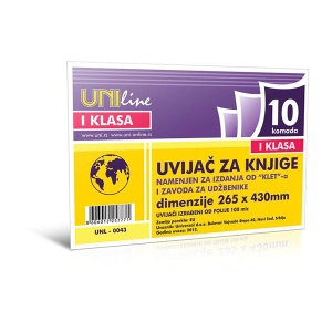 Uvijači za knjige 265x430mm Uni Line 3335