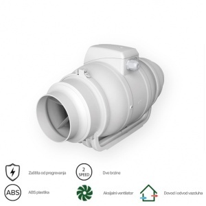 Ventilator Era Typhoon 125 turbina 550242