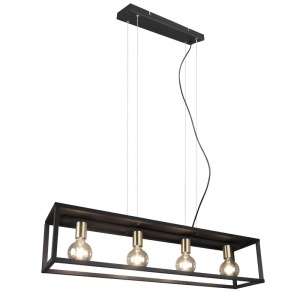 Visilica Vito 4Xe27 Crna R30194032 Trio Lighting 171013378