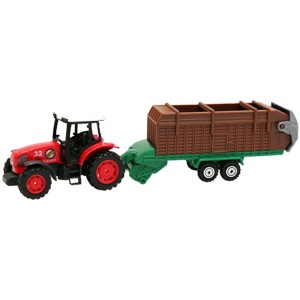 Vozilo Traktor mali sa prikolicom 21 cm U23271 - Img 4