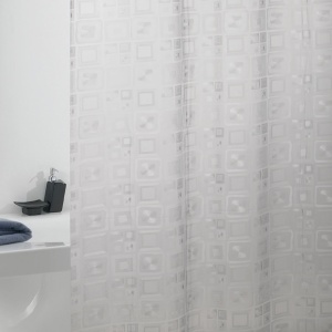 Zavese za kadu vinil Quadro pervescente, METALTEX 1275