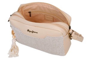 Ženska torba na rame Clara bež Pepe Jeans 73.954.41 - Img 4
