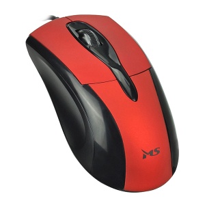 Žičani miš C110 crveni MS 1183829