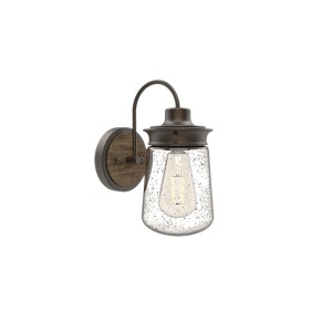 Zidna lampa 1xE27 Bianca Elmark 955BIANCA1W/BL