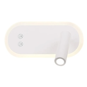 Zidna Lampa Bela 6W+3W 4000K LED Miracle 15137