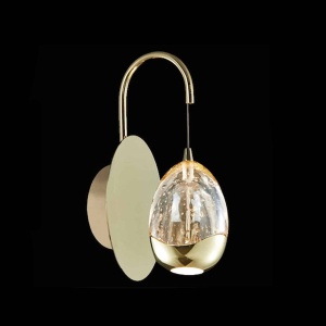 Zidna lampa Golden Egg 4,8W 3000K Elmark 955GOLDENEGG530WGD - Img 2