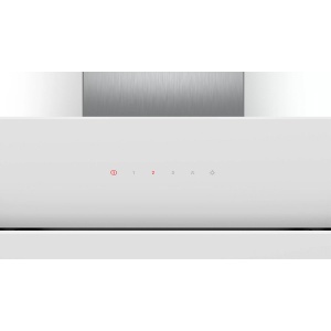 Zidni aspirator 80cm Serija 4 belo štampano staklo Bosch DWK87CM20 - Img 2