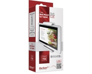 Zidni nosač za tablet Barkan T50 od 7 do 12 inča beli - Img 3