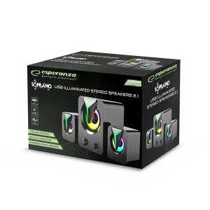 Zvučnici USB 2.0 led Esperanza EGS107 - Img 4