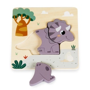 3D Slagalica Triceratops 4 elementa Pino 9214.6 - Img 2