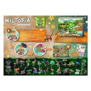 Advent kalendar putovanje oko sveta Wiltopia Playmobil 35038 - Img 2