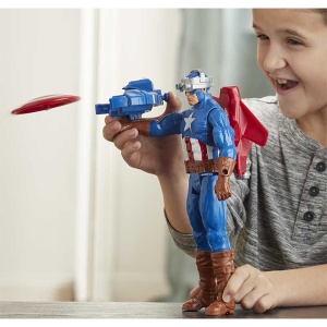 Akciona figura Kapetan Amerika Titan Hero Marvel 653539 - Img 2