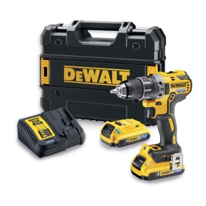 Akumulatorska bušilica odvijač u T-STAK koferu DeWALT DCD794D2T 2x2,0Ah 18V 74Nm