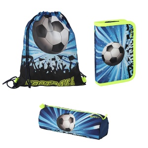 Anatomska torba set 4u1 Spirit Smart Pack Football plavi - Img 4
