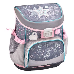 Anatomski ranac Mini-fit 405-33 Sjajna Zvezda Star sivo-roze Belmil 86842