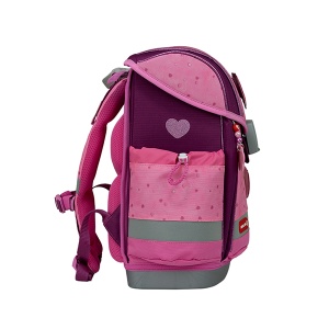 Anatomski ranac za školu Belmil Classy Plus 405-78 Rosie hearts 27x16x36cm - Img 2