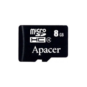 APACER microSDHC Class4 8GB bez adaptera 0510075