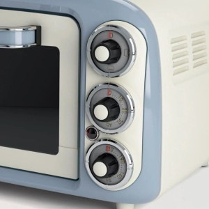 Ariete VINTAGE Mini rerna, plava (979),18l, 1380W - Img 2