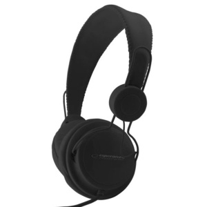 Audio Stereo slušalice ESPERANZA BLACK SENSATION EH148K