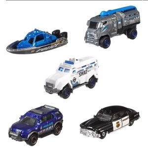 Autići set 5kom FWX27 Matchbox Mattel 46043 - Img 2