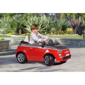 Auto na akumulator Fiat 500 red grigia Peg Perego P75061161 - Img 4