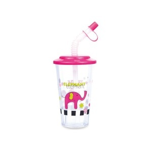 Baby Šolja sa Slamkom 320ml Canpol Babies 4/112-slonce