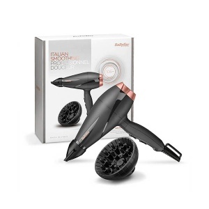 Babyliss 6709DE fen 2100W Ionic sa difuzorom sivo/roze