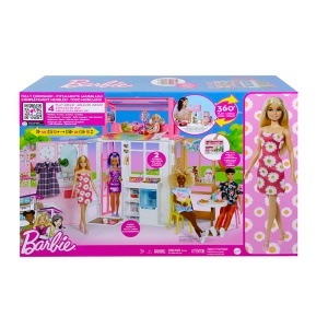 Barbi kuća sa galerijom i barbikom Barbie 007677 - Img 2