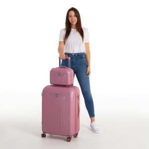 Beauty Case Neseser ABS roze Riga 5993965 Movom 59.939.65 - Img 4