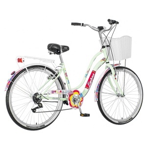 Bicikl Fashion Lady White Flower 26 Explorer 1261125