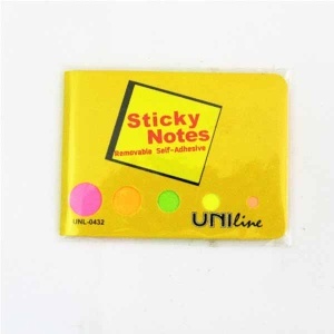 Blok samolepljivi Neon Uni Lline 73179