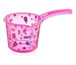 Bokal Za Kupanje Beba Prozirno Roze Babyjem 92-24002