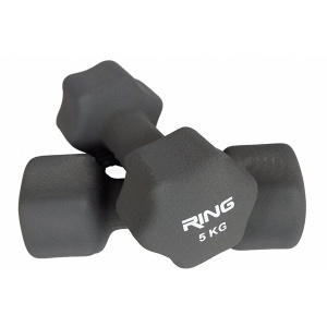Bučice za aerobik 2x5kg Ring RX DB2133-5 135958