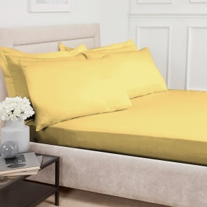 Čaršav Atria 90x200 Yellow 020515