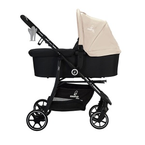 Dečija kolica Asalvo 3u1 Trio Oslo 2 Beige 21915 - Img 2
