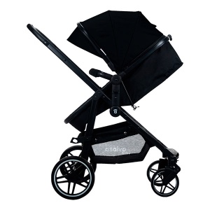 Dečija kolica Asalvo Convertible Dubai 2 Black 21571 - Img 3