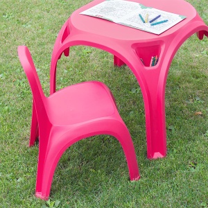 Dečija stolica plastična 43x39x53cm Keter CU 223839 - Img 2